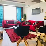 Loft With Jacuzzi,Italian Furniture & Wide View On Tunisia Mall