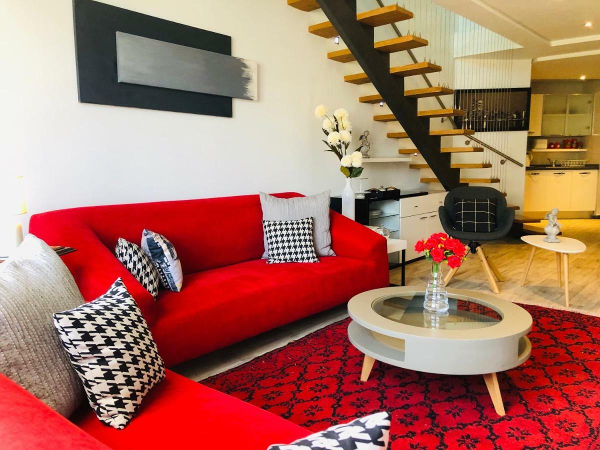 Loft With Jacuzzi,italian Furniture & Wide View On Tunisia Mall Apartment